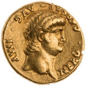 obverse of Nero RIC I² 42
