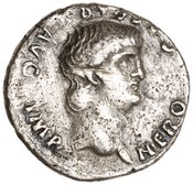 obverse of Nero RIC I² 34