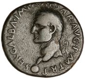 obverse of Galba RIC I² 72