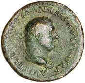 obverse of Vitellius RIC I² 139