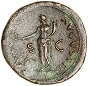 reverse of Vitellius RIC I² 139