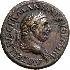 obverse of Vitellius RIC I² 135