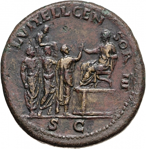 reverse of Vitellius RIC I² 135