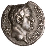 obverse of Vespasian RIC II 1404