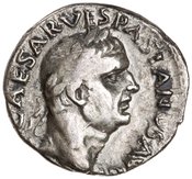 obverse of Vespasian RIC II 1378