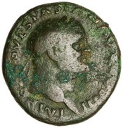 obverse of Vespasian RIC II 1176