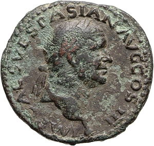 obverse of Vespasian RIC II 1169