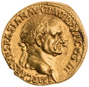 obverse of Vespasian RIC II 1130