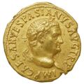 obverse of Vespasian RIC II 1127