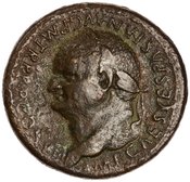 obverse of Vespasian RIC II 996