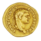 obverse of Vespasian RIC II 959