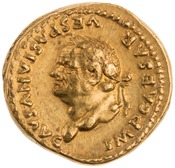 obverse of Vespasian RIC II 936