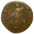 reverse of Vespasian RIC II 905