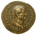 obverse of Vespasian RIC II 886