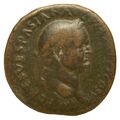 obverse of Vespasian RIC II 883