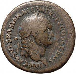 obverse of Vespasian RIC II 713