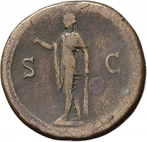 reverse of Vespasian RIC II 713