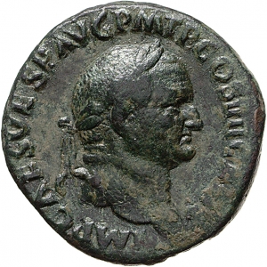 obverse of Vespasian RIC II 601