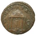 reverse of Vespasian RIC II 599
