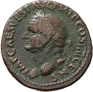 obverse of Vespasian RIC II 588