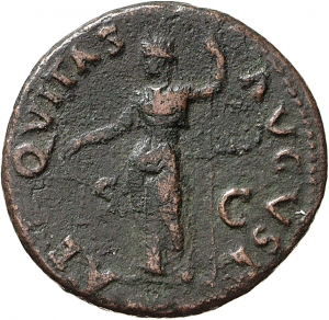 reverse of Vespasian RIC II 588
