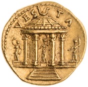 reverse of Vespasian RIC II 515