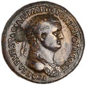 obverse of Vespasian RIC II 476