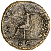 reverse of Vespasian RIC II 245