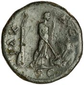 reverse of Vespasian RIC II 240
