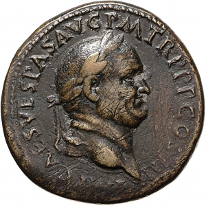 obverse of Vespasian RIC II 230