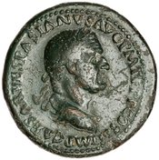 obverse of Vespasian RIC II 222