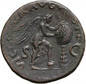 reverse of Vespasian RIC II 217