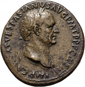 obverse of Vespasian RIC II 86