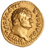 obverse of Vespasian RIC II 184