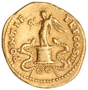 reverse of Vespasian RIC II 184