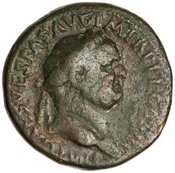 obverse of Vespasian RIC II 111