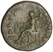 reverse of Vespasian RIC II 111