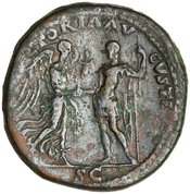 reverse of Vespasian RIC II 131