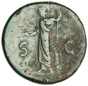 reverse of Titus RIC II 347_AS