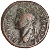 obverse of Domitian RIC II 824