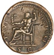 reverse of Domitian RIC II 751