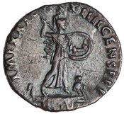 reverse of Domitian RIC II 675