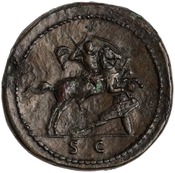 reverse of Domitian RIC II 638