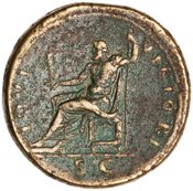 reverse of Domitian RIC II 633