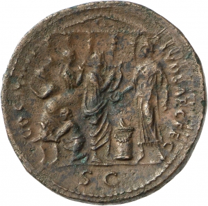 reverse of Domitian RIC II 626