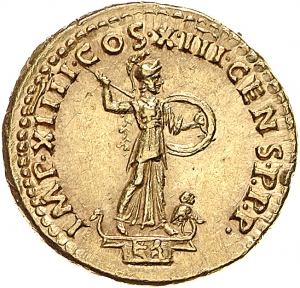 reverse of Domitian RIC II 506
