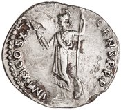 reverse of Domitian RIC II 429