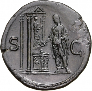 reverse of Domitian RIC II 399