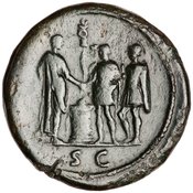 reverse of Domitian RIC II 361