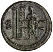 reverse of Domitian RIC II 277